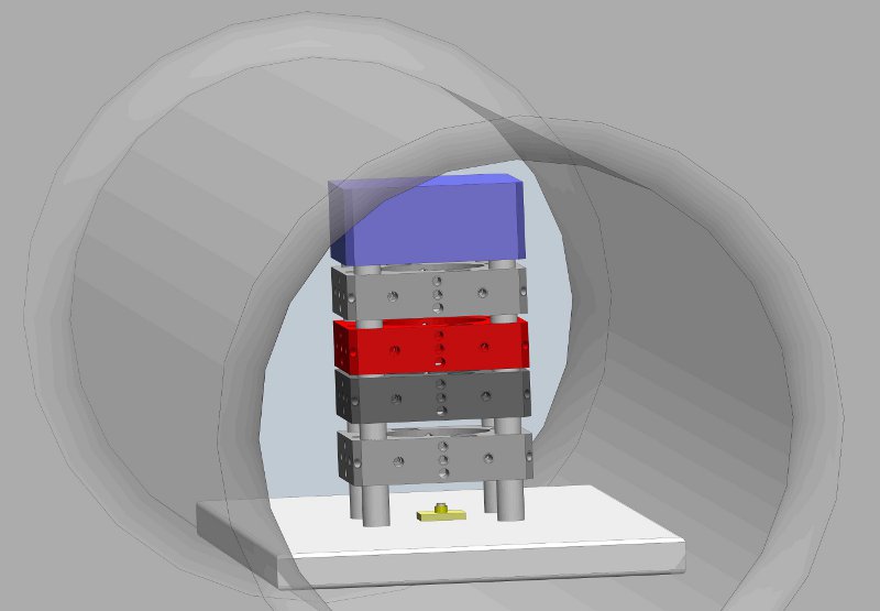 Microscope in MR Scanner